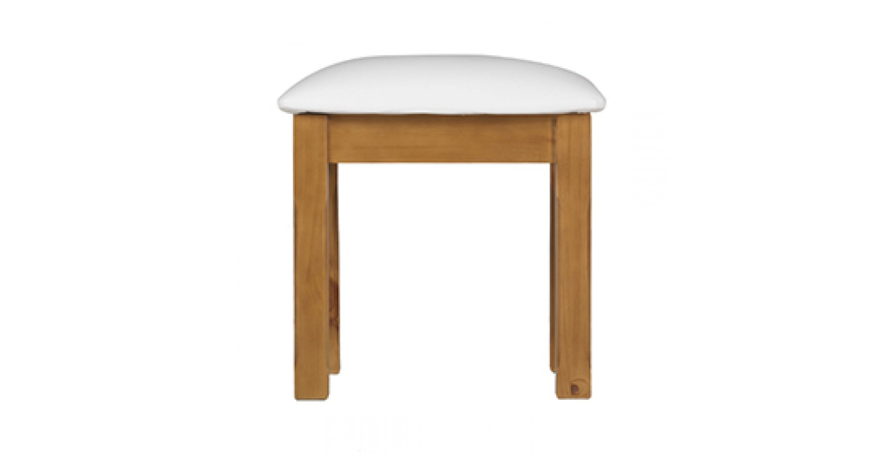 Country Pine Dressing Table Stool - Lifestyle Furniture UK Country Pine Dressing Table Stool - Lifestyle Furniture UK