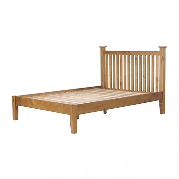 Country Pine King Size Bed (5') Lifestyle Furniture UK