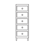 Tallboy Chest of Drawers