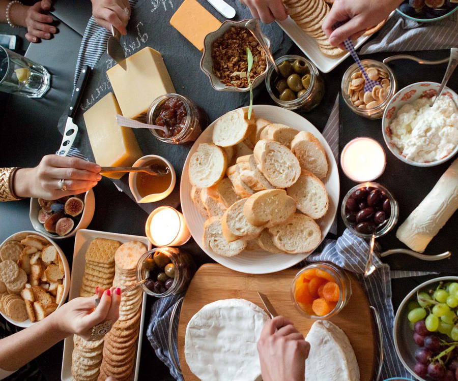 wine and cheese party