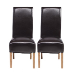 Bonded Leather Dining Chairs