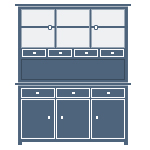 Display Cabinet-Dresser Design
