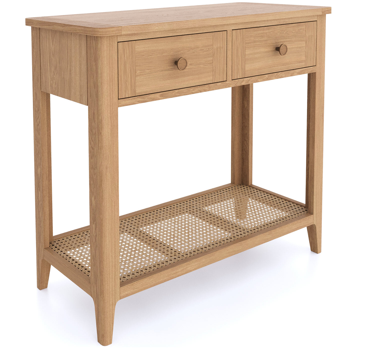 Halmstad Natural Oak Console Table