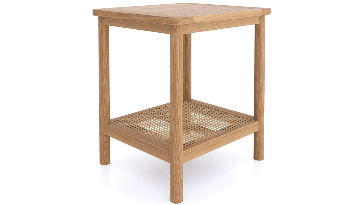 Halmstad Natural Oak Side Table