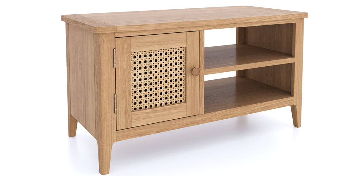 Halmstad Natural Oak TV Unit