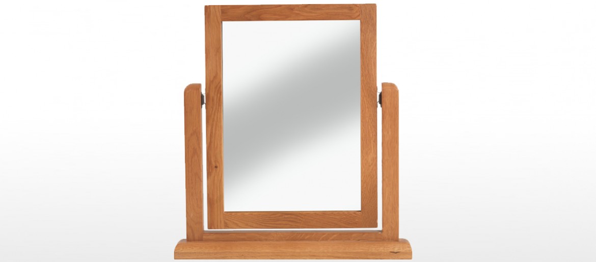 Marton Oak Dressing Table Vanity Mirror