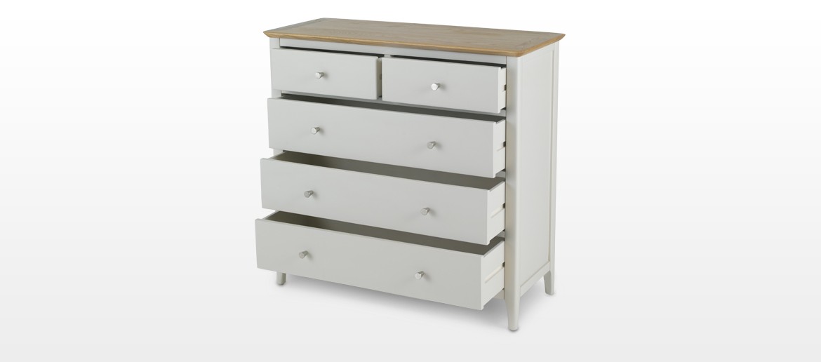 Merideth Painted 2 Over 3 Chest Drawers