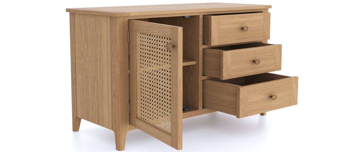 Bravur Natural Oak Standard Sideboard