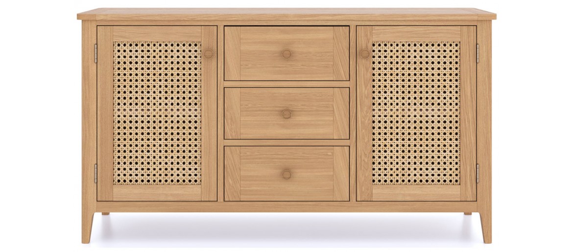 Bravur Natural Oak Large Sideboard