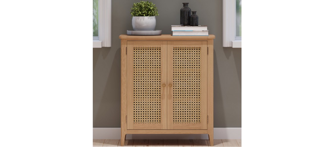 Bravur Natural Oak Cabinet