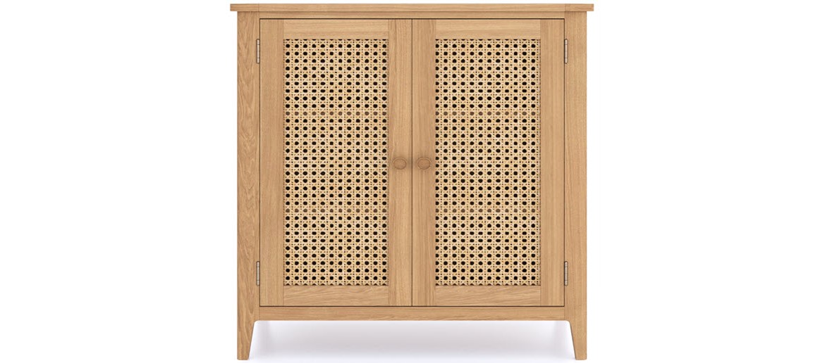 Bravur Natural Oak Cabinet