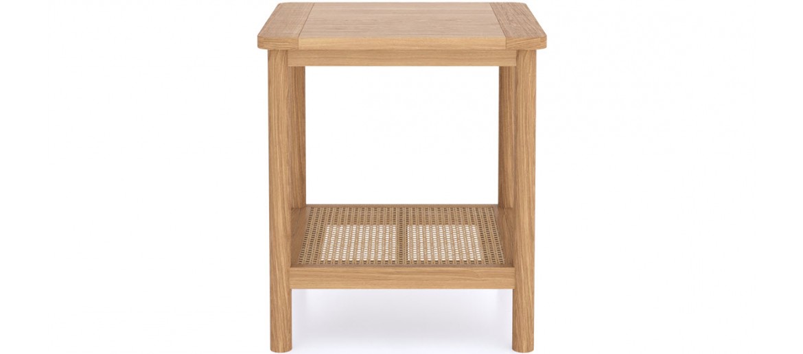 Bravur Natural Oak Side Table