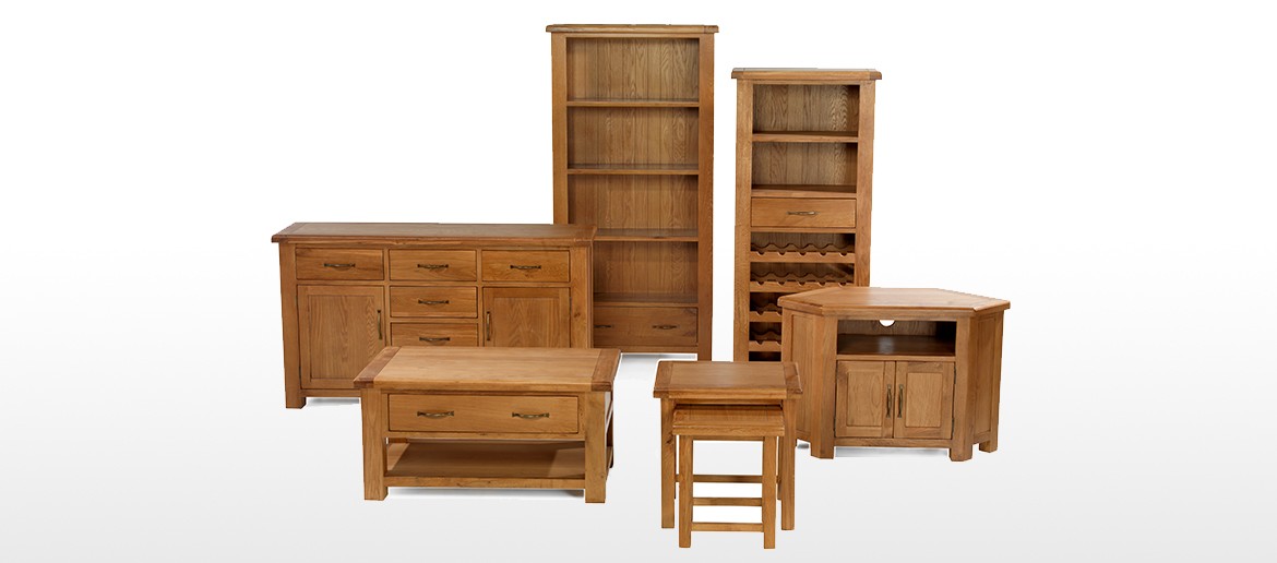 Barham Oak Large Dresser 