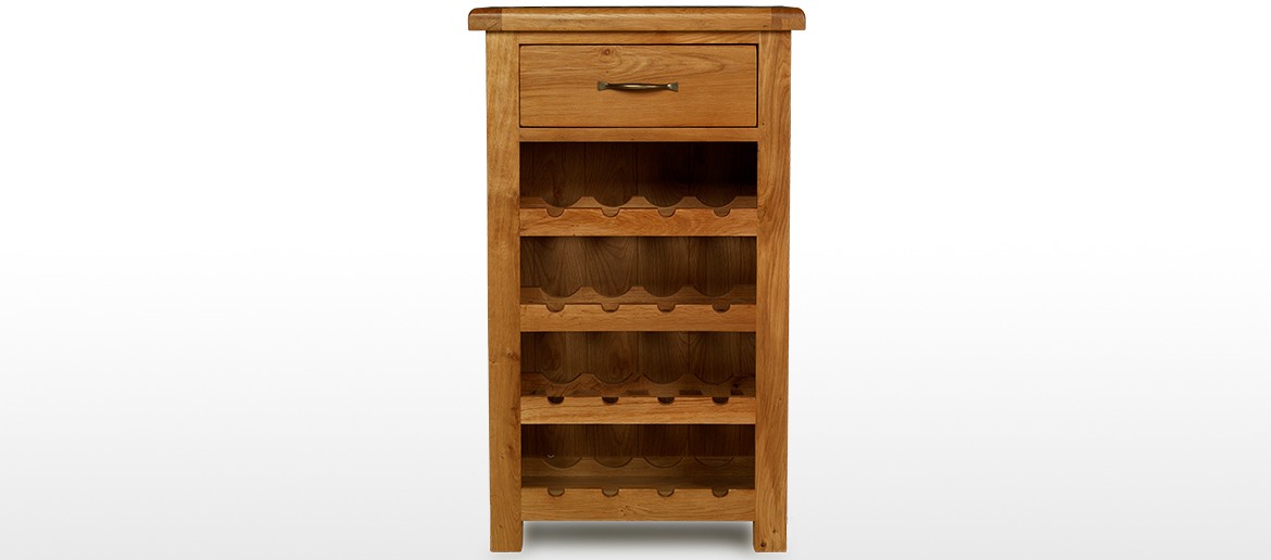 Barham Oak Small Wine Rack Quercus Living