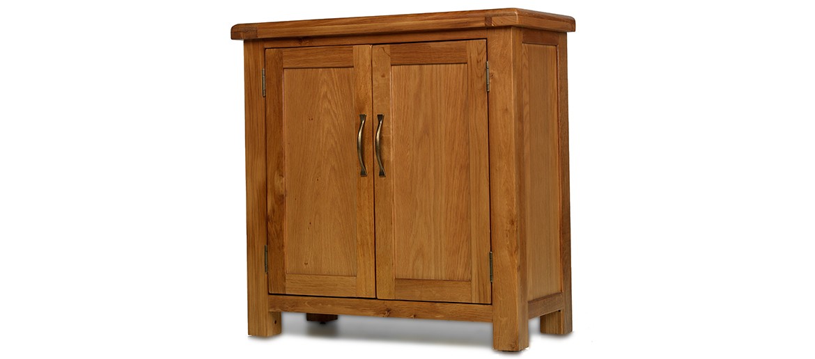 Barham Oak Small Petite Cupboard