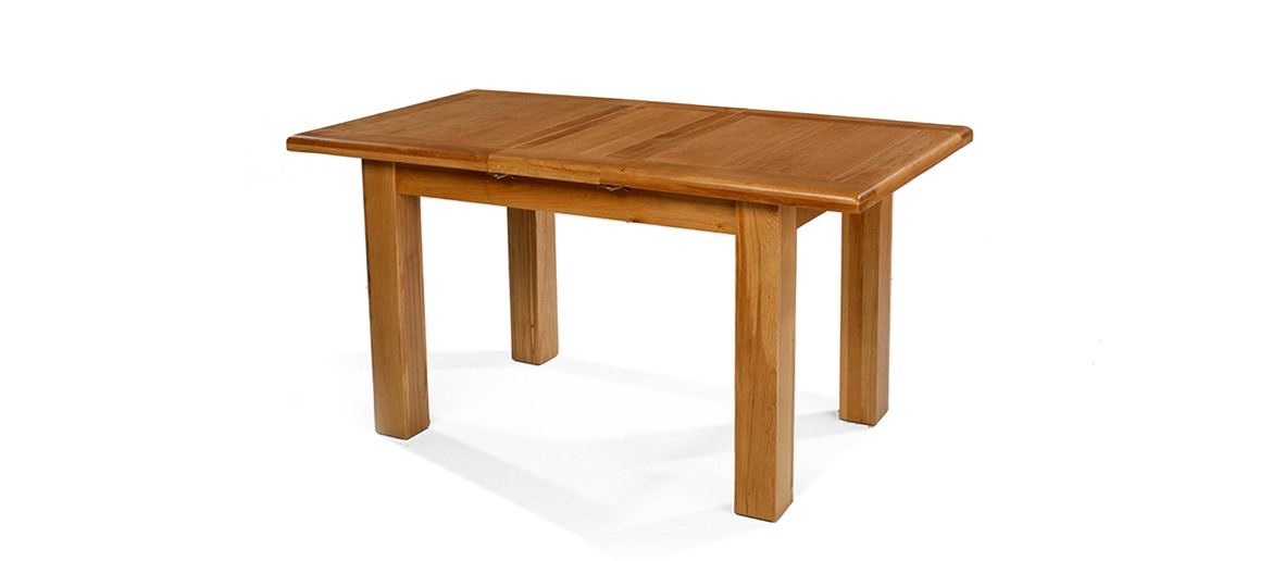 Barham Oak 120-150 cm Extending Dining Table