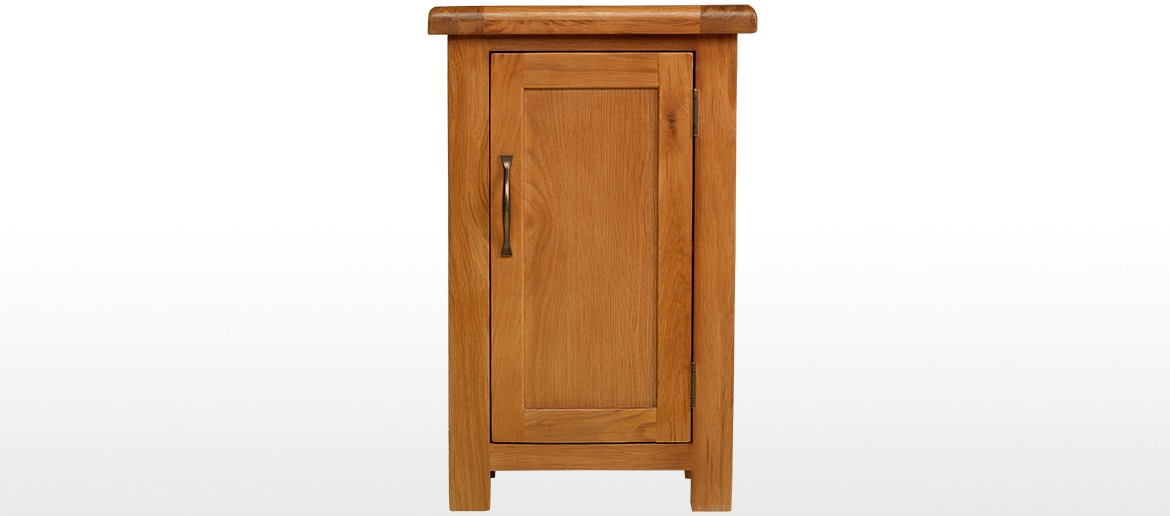 Barham Oak Petite 1 Door Cabinet