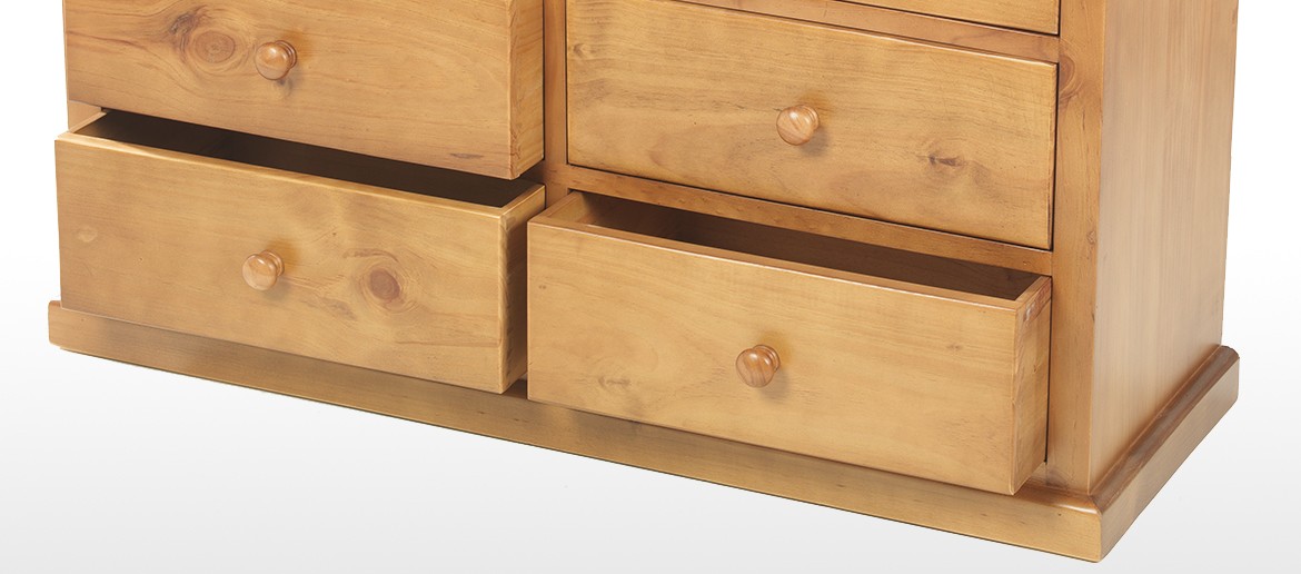 Devon Pine 3 Over 4 Chest of Drawers