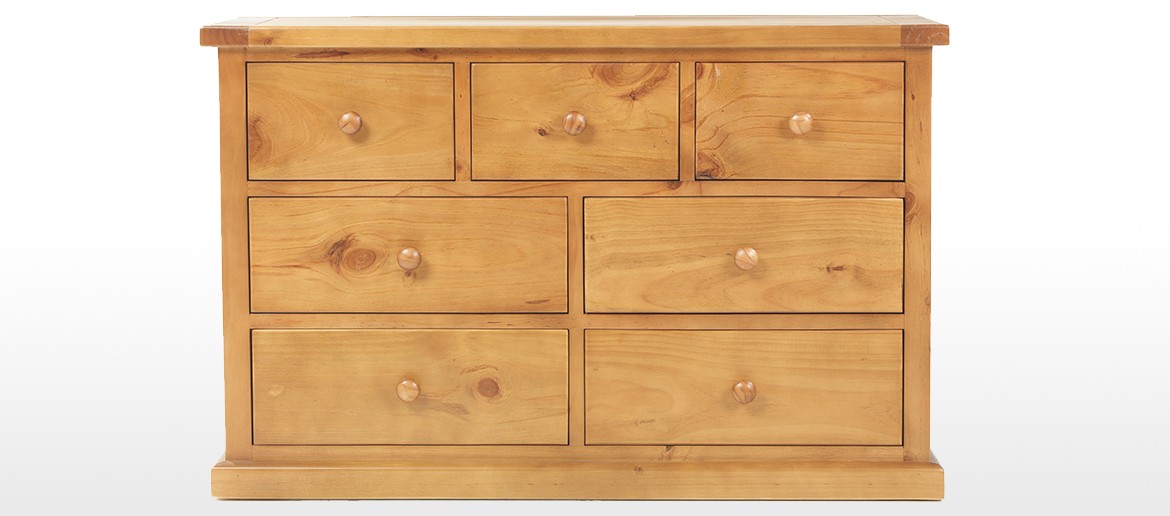 Devon Pine 3 Over 4 Chest of Drawers