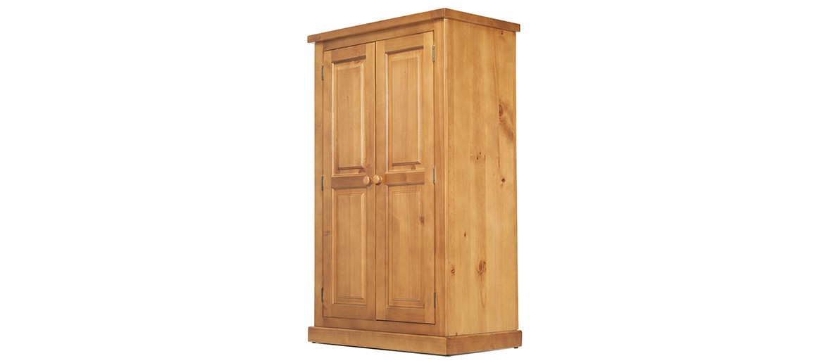 Devon Pine Kids Double Wardrobe