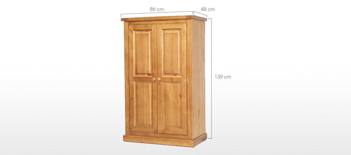 Devon Pine Kids Double Wardrobe