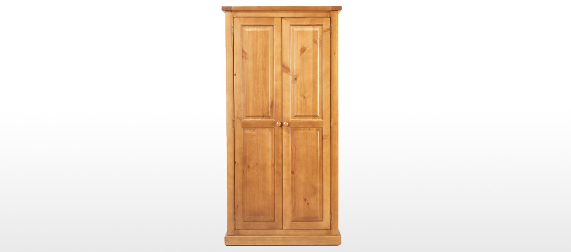 Devon Pine Ladies Double Wardrobe