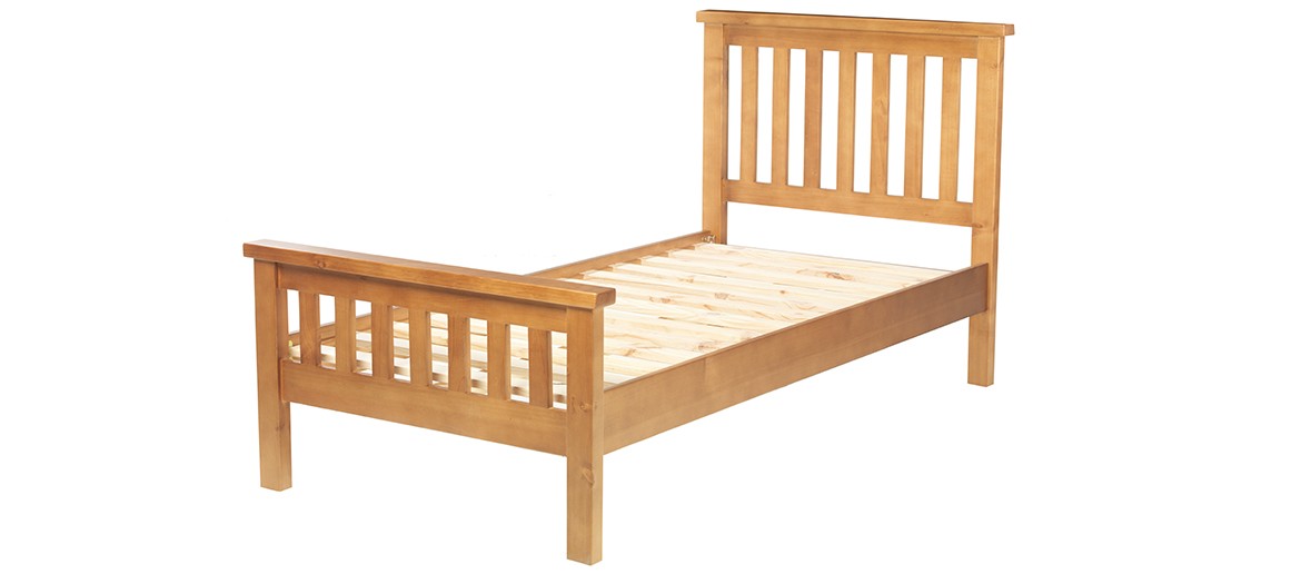 Devon Pine Single Bed (3')