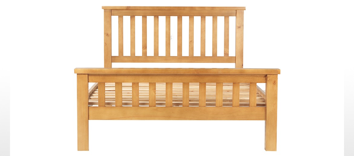 Devon Pine Double Bed (4' 6")