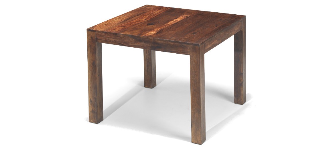 Cube Sheesham 90 cm Dining Table