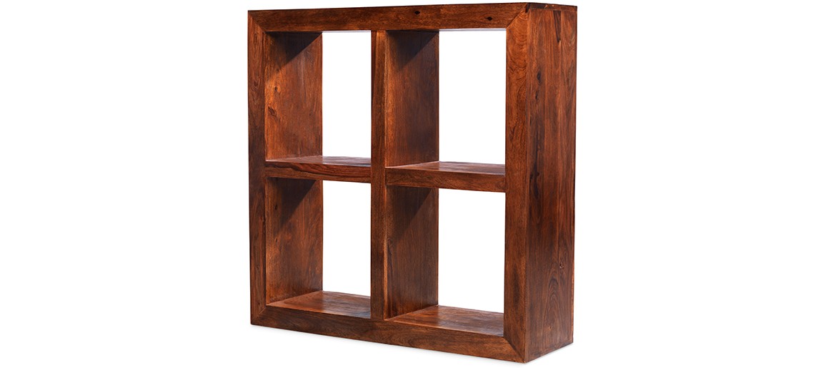 Cube Sheesham 4 Hole Cube