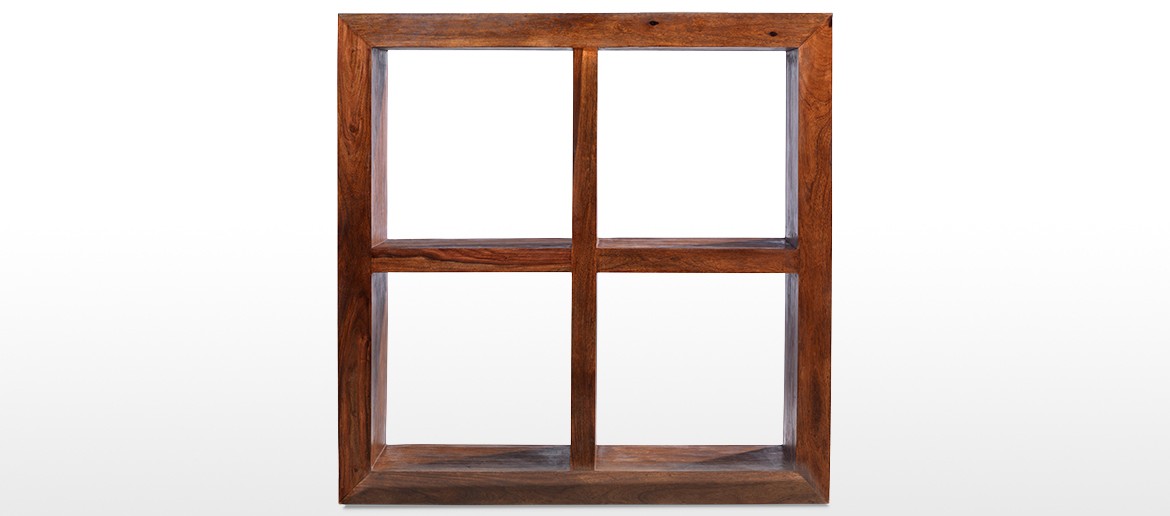 Cube Sheesham 4 Hole Cube