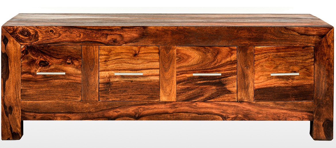 Cube Sheesham 8 Drawer Coffee Trunk