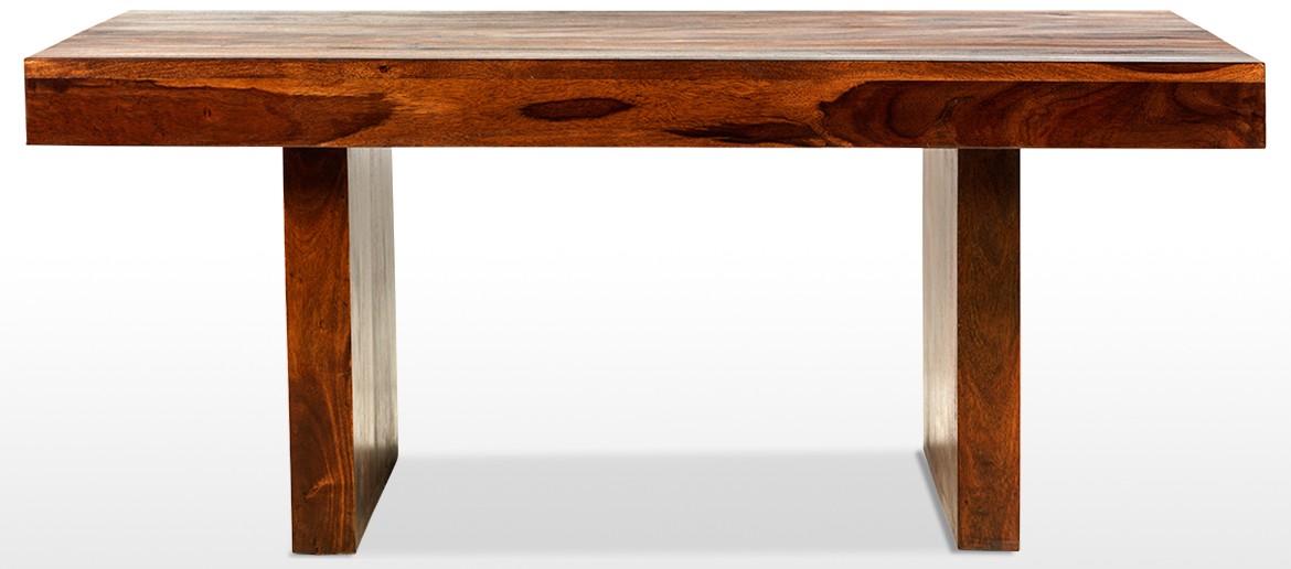 Cube Sheesham Block Coffee Table