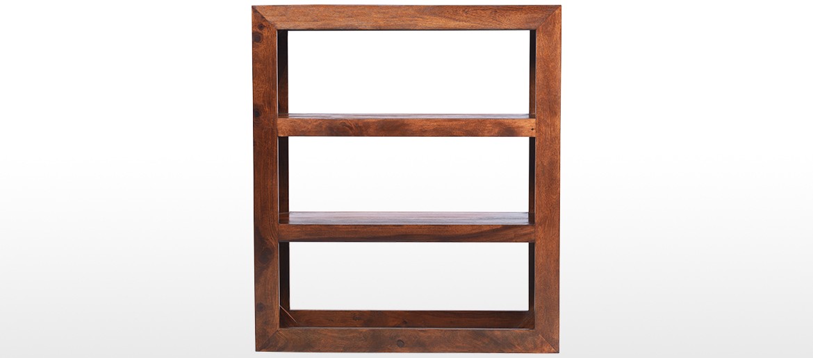 Cube Sheesham Small Multi Shelf