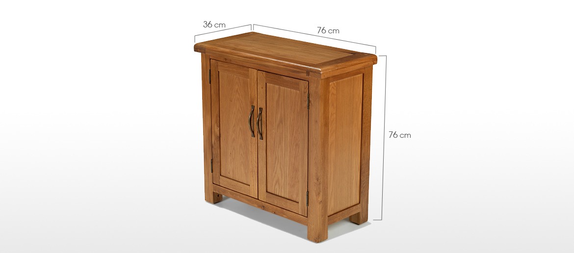 Barham Oak Small Petite Cupboard