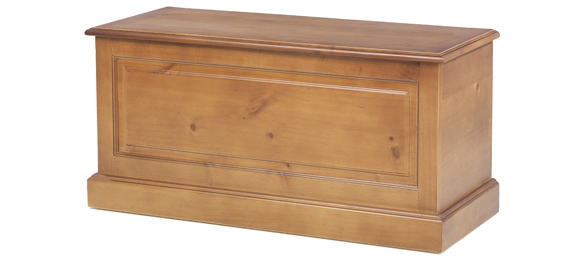 Essentials Pine Blanket Box