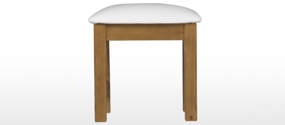 Essentials Pine Dressing Table Stool