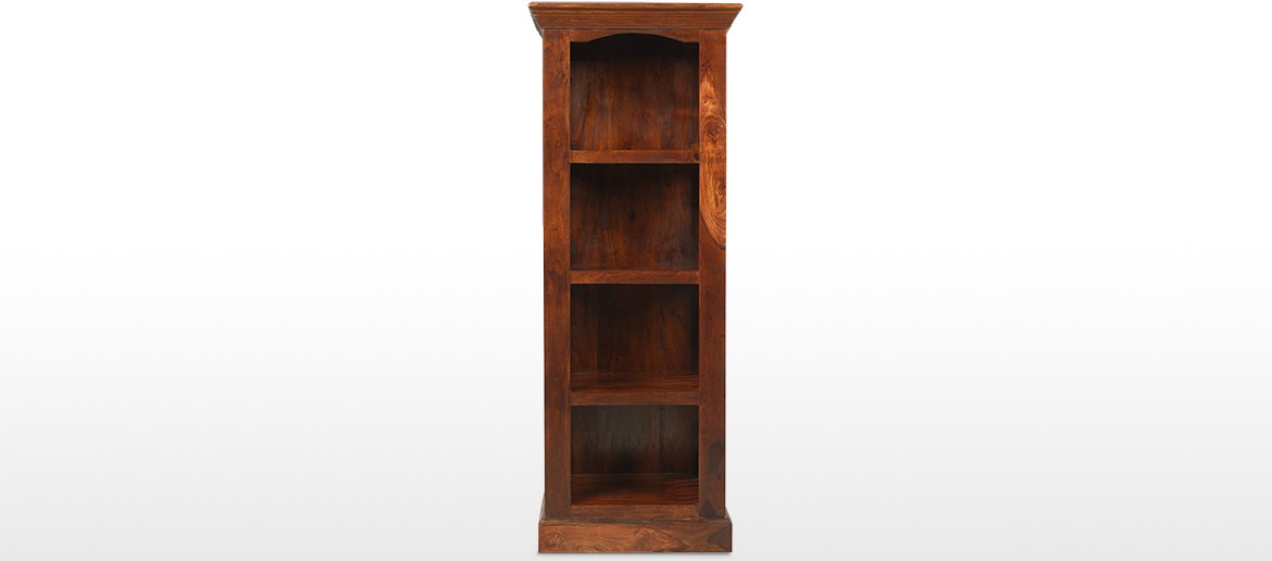 Jali Sheesham Alcove Bookcase