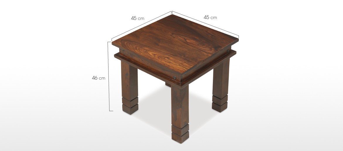 Jali Sheesham 45 cm Chunky Coffee Table