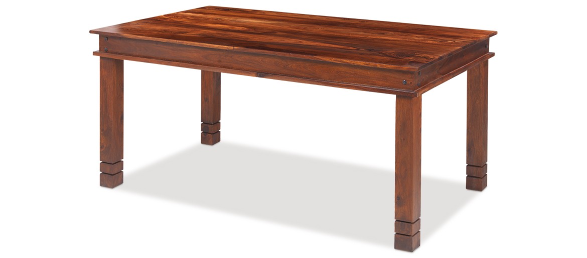 Jali Sheesham 160 cm Chunky Dining Table