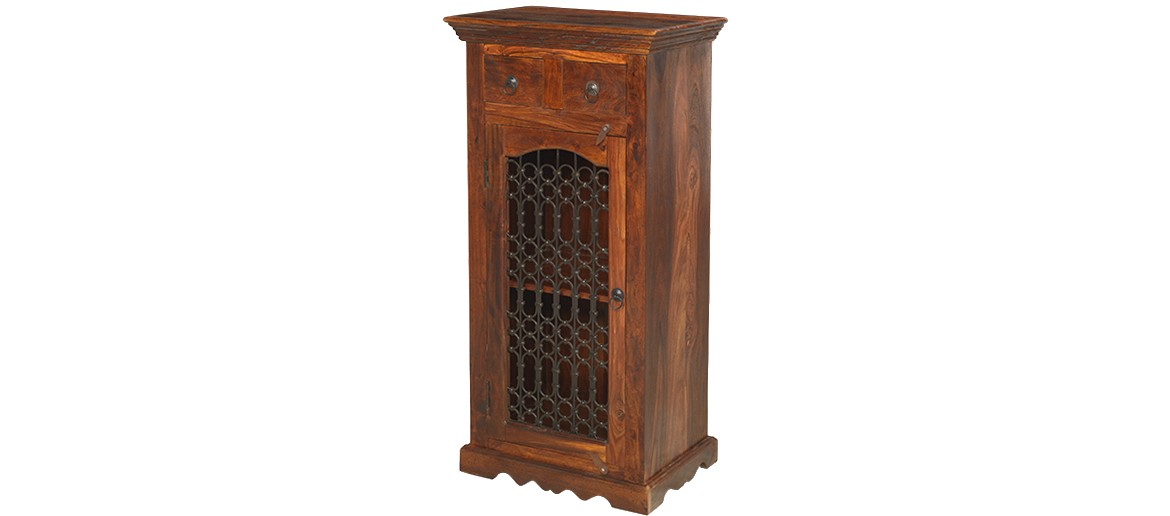 Jali Sheesham Hi-Fi Cabinet