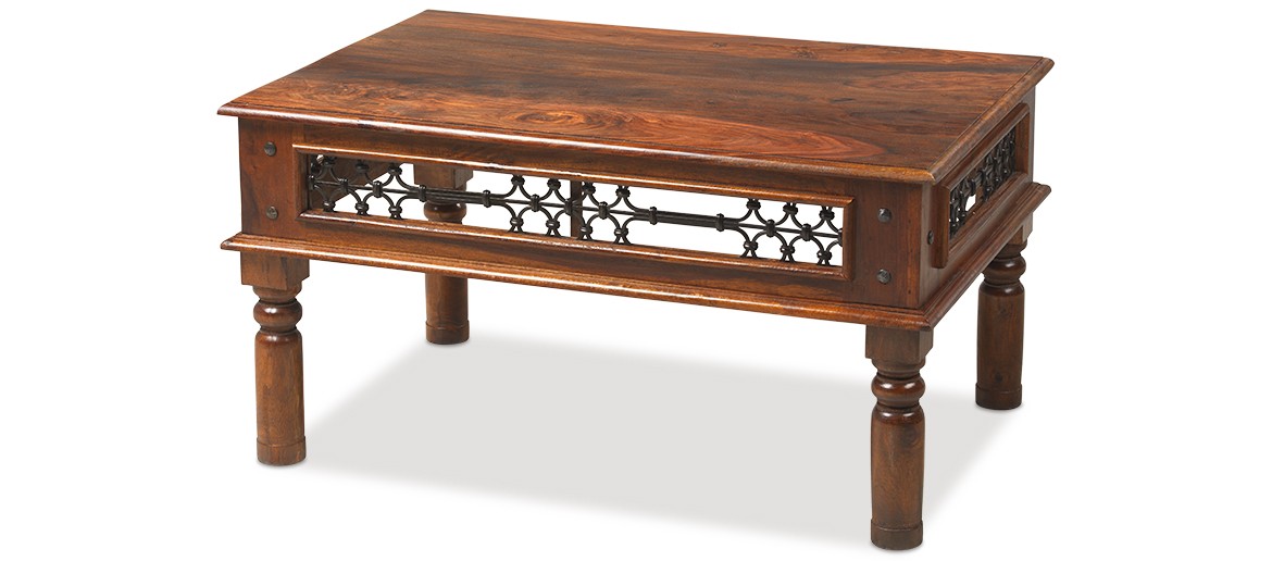 Jali Sheesham 110 cm Coffee Table