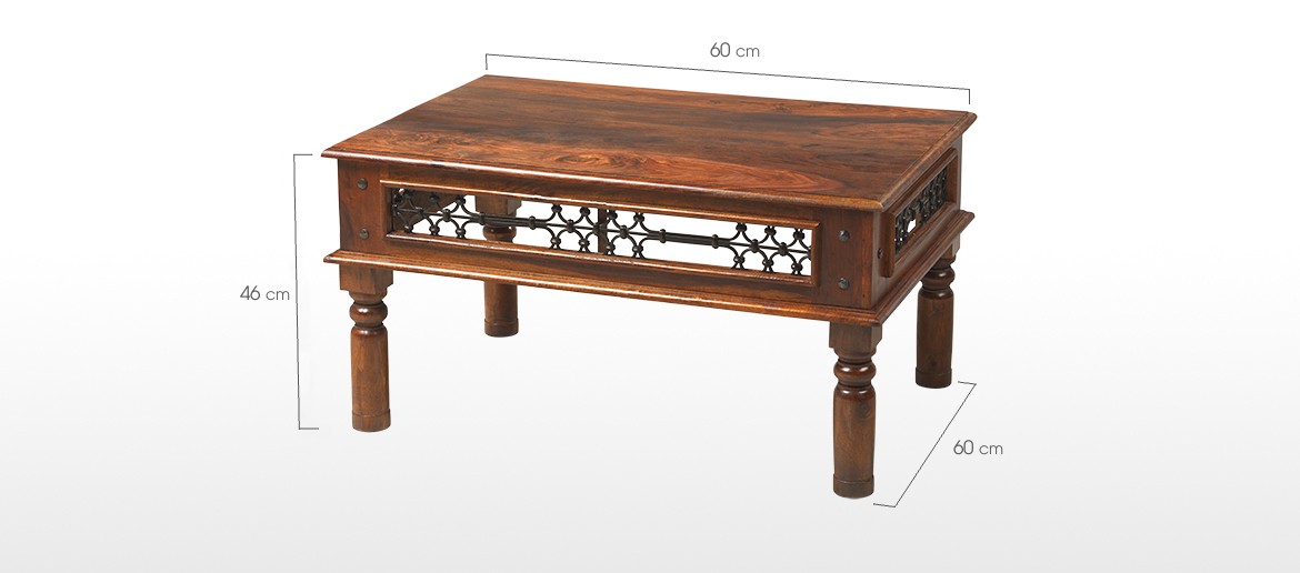 Jali Sheesham 60 cm Coffee Table