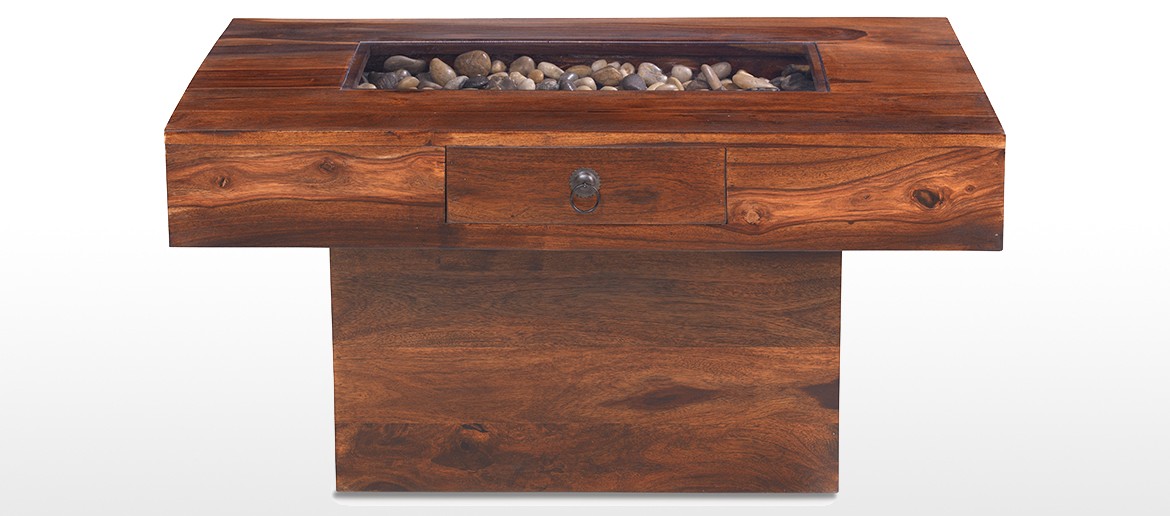 Jali Sheesham Large Pebble Coffee Table