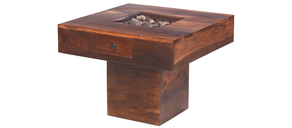 Jali Sheesham Small Pebble Coffee Table