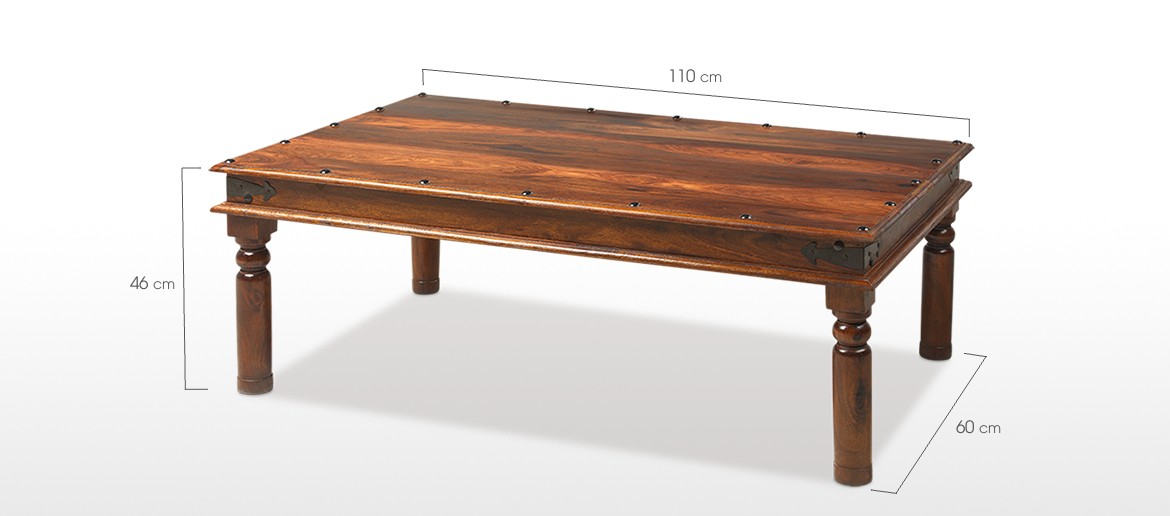 Jali Sheesham 110 cm Thakat Coffee Table