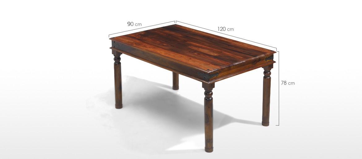 Jali Sheesham 120 cm Thakat Dining Table