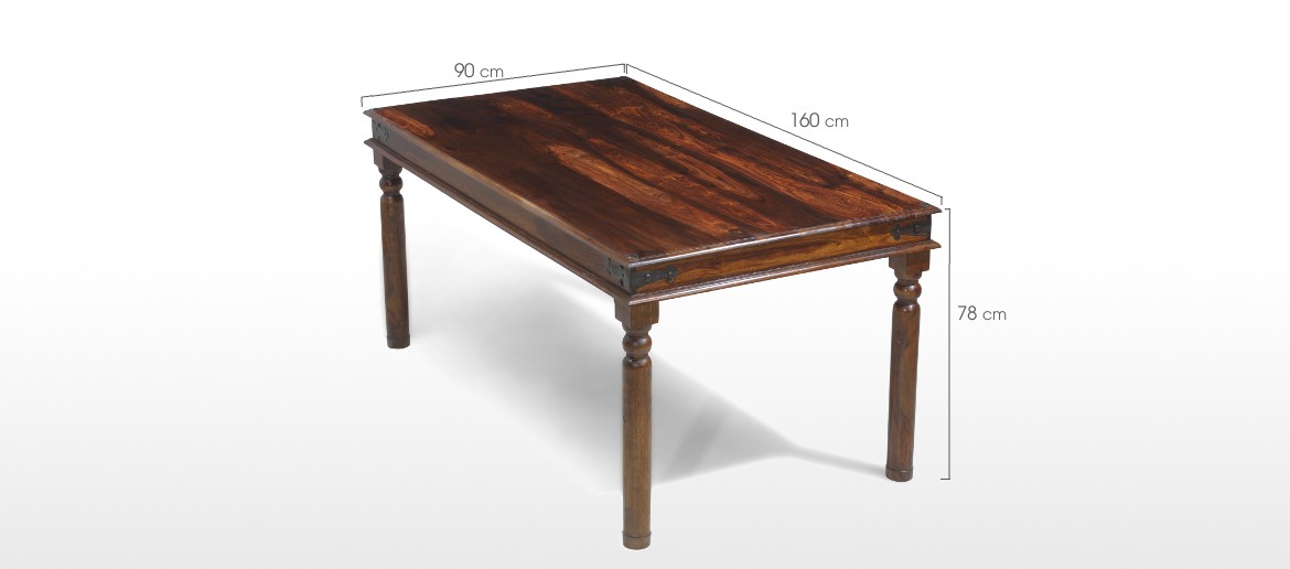 Jali Sheesham 160 cm Thakat Dining Table