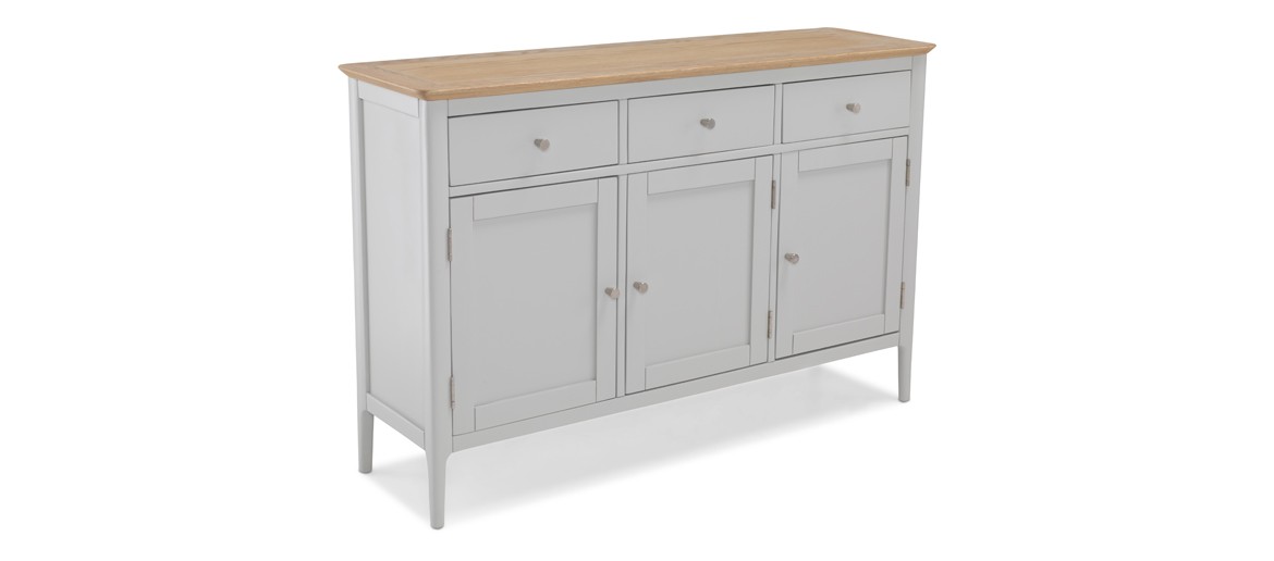 Alsager Painted Large Sideboard  3 Door/3 Drawer 