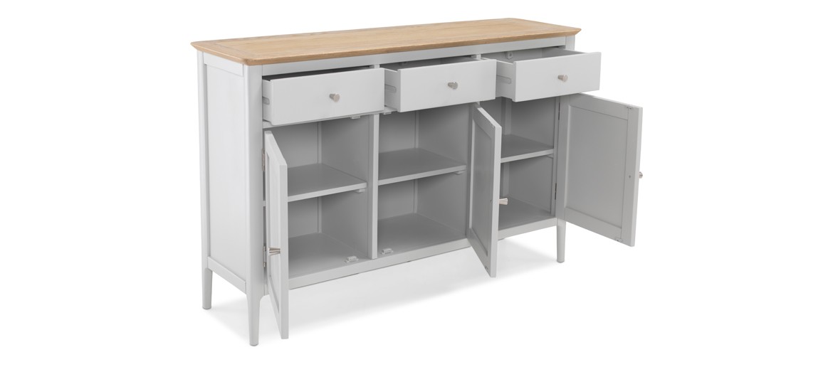 Alsager Painted Large Sideboard  3 Door/3 Drawer 